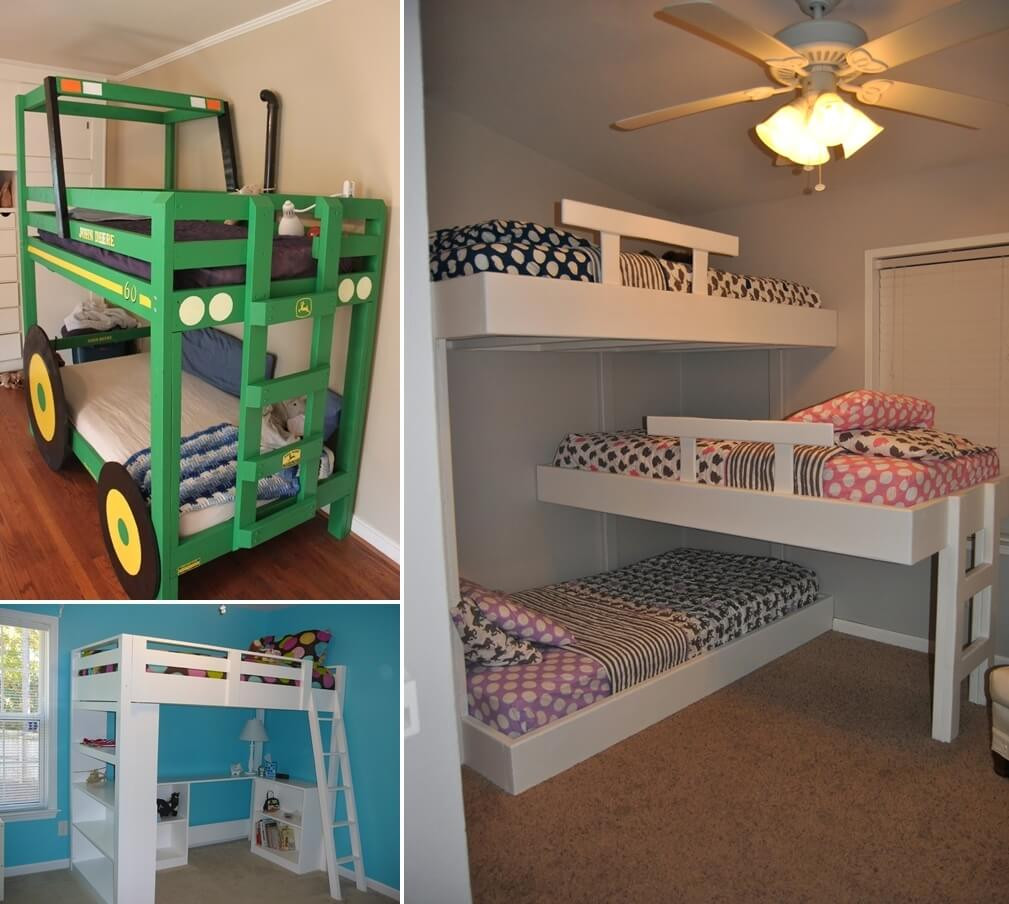 Best ideas about DIY Loft Bed For Kids
. Save or Pin 10 Cool DIY Bunk Bed Designs for Kids Now.