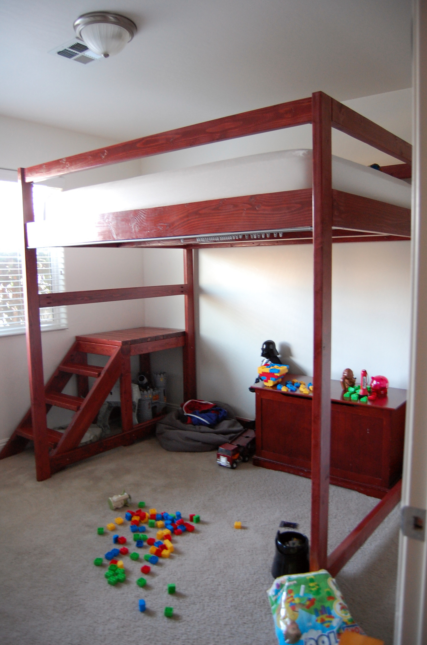 Best ideas about DIY Loft Bed Plans With Stairs
. Save or Pin DIY Loft Bed Now.