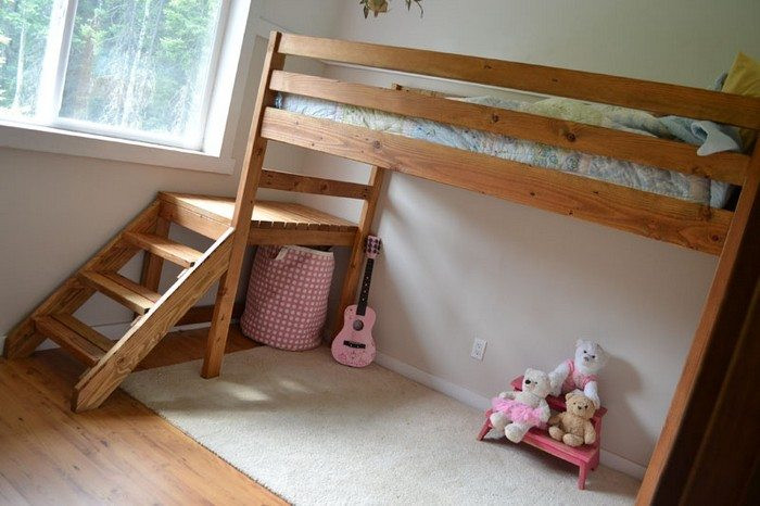 Best ideas about Diy Loft Bed With Stairs
. Save or Pin How to build a loft bed with stairs Now.