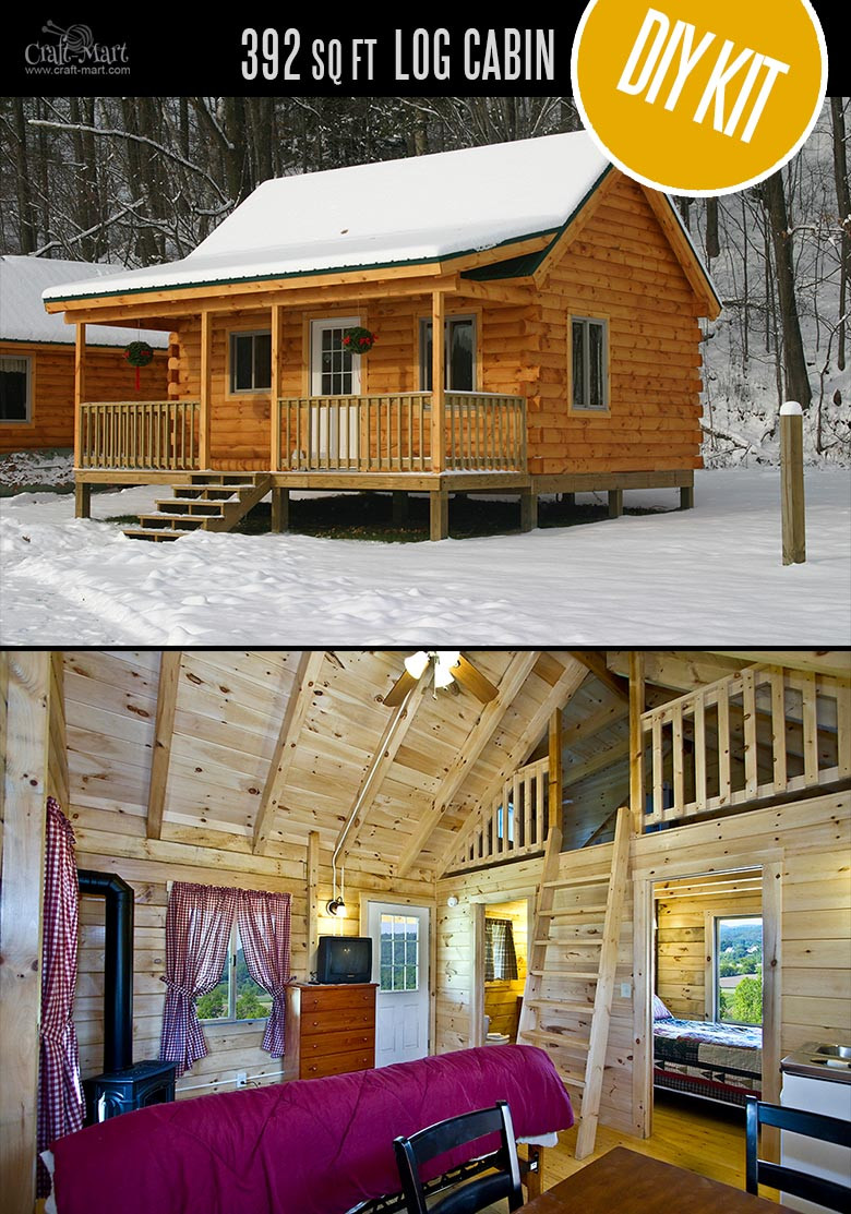 Best ideas about DIY Log Cabin Kits
. Save or Pin Tiny Log Cabin Kits Easy DIY Project Craft Mart Now.