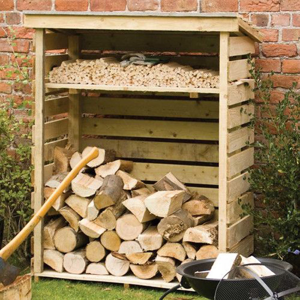 Best ideas about DIY Log Rack
. Save or Pin 20 Excellent DIY Outdoor Firewood Storage Ideas Now.