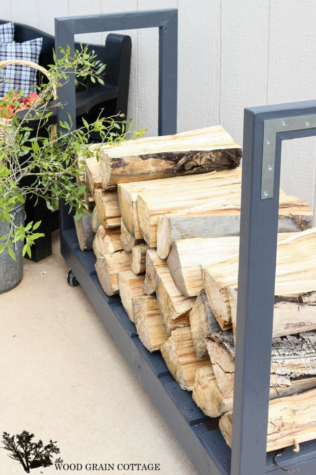 Best ideas about DIY Log Rack
. Save or Pin 9 Super Easy DIY Outdoor Firewood Racks Now.