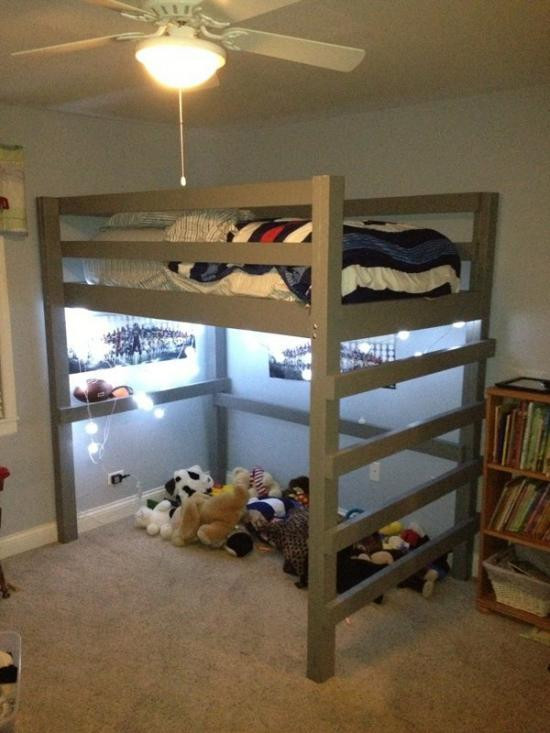 Best ideas about DIY Low Loft Bed
. Save or Pin Builders Showcase Low Loft Bunk Twin with Vertical Ladder Now.