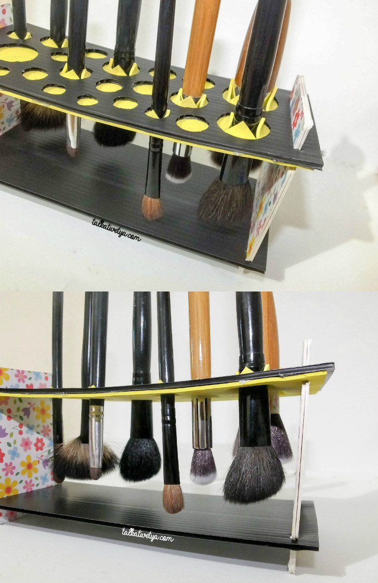 Best ideas about DIY Makeup Brush Drying Rack
. Save or Pin [DIY] Makeup Brush Drying Rack Keringkan brush makeup Now.