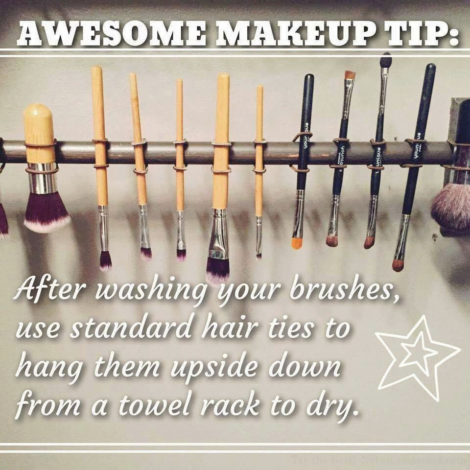 Best ideas about DIY Makeup Brush Drying Rack
. Save or Pin TIP Tuesday DIY Makeup Brush Drying Rack Now.