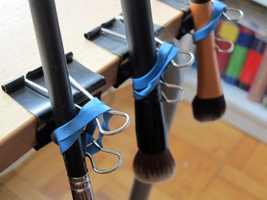 Best ideas about DIY Makeup Brush Drying Rack
. Save or Pin DIY make up brushes drying rack Tips Pinterest Now.