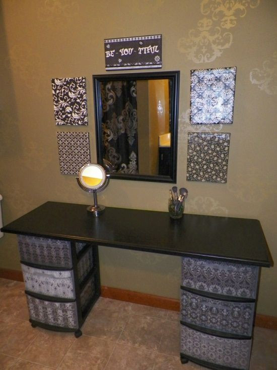 Best ideas about DIY Makeup Desk
. Save or Pin 51 Makeup Vanity Table Ideas Ultimate Home Ideas Now.