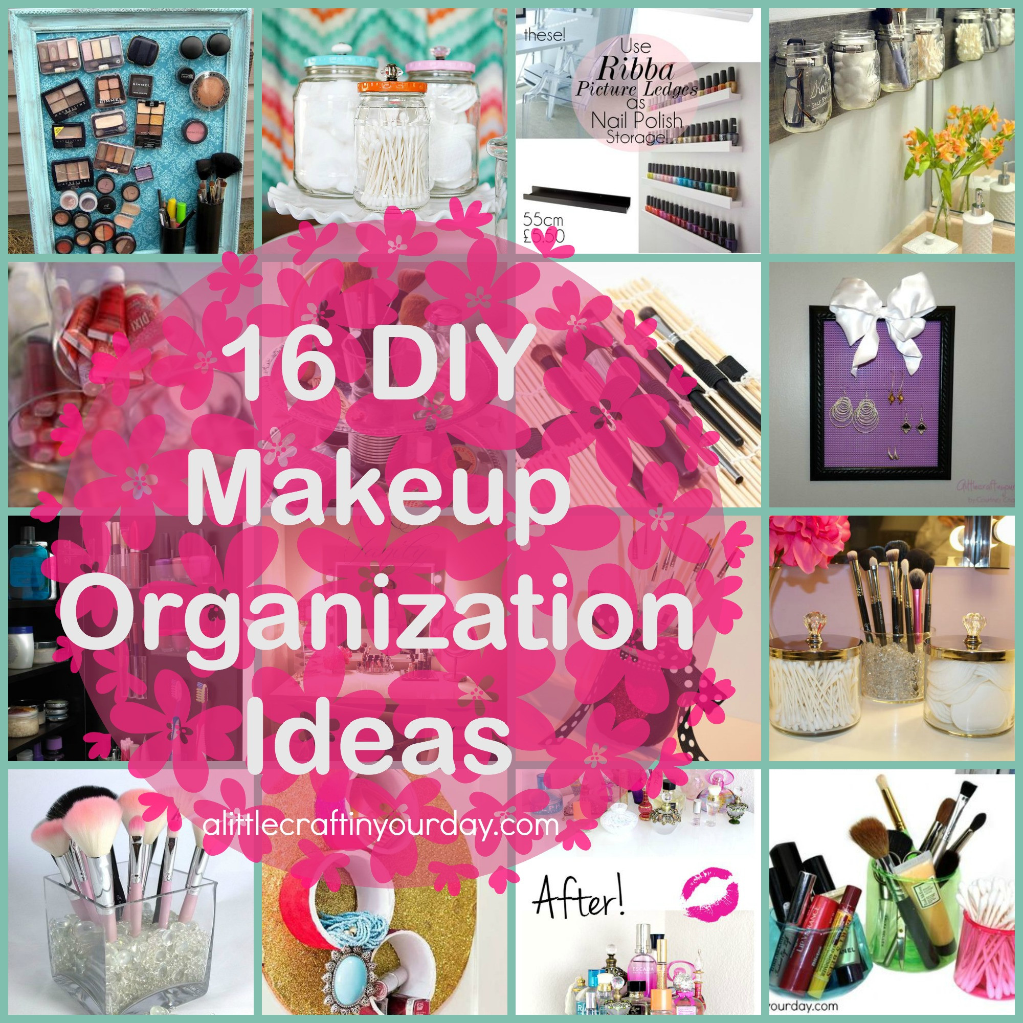 Best ideas about DIY Makeup Organization Ideas
. Save or Pin 16 DIY Makeup Organization Ideas A Little Craft In Your Day Now.