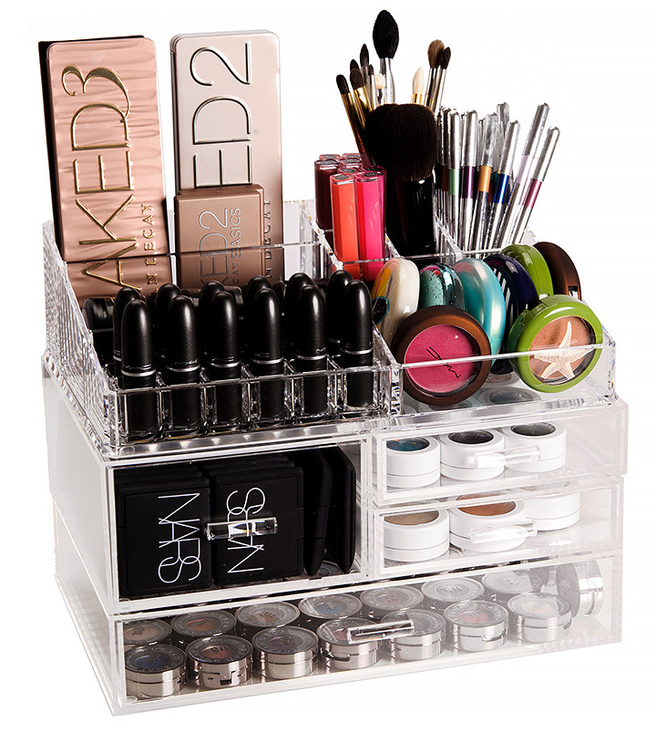 Best ideas about DIY Makeup Organizer
. Save or Pin 13 Super Cool DIY Makeup Organizers Makeup Tutorials Now.