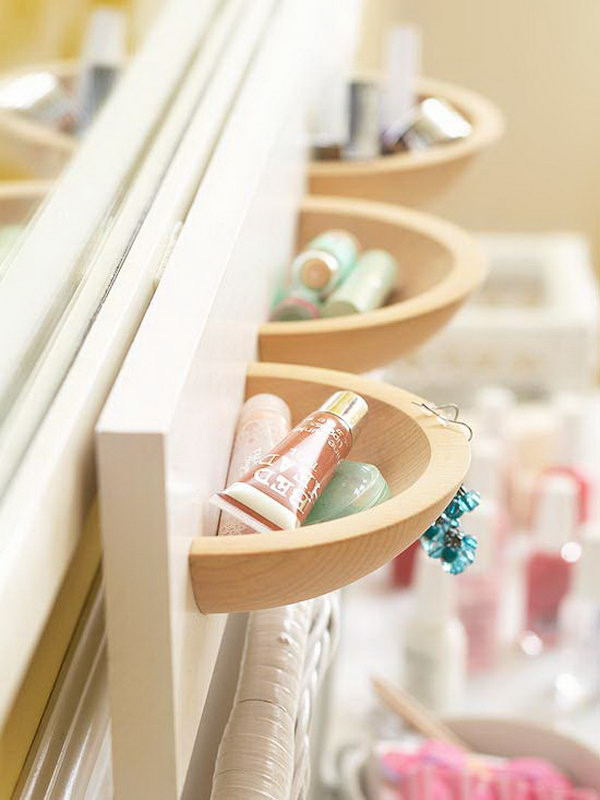 Best ideas about DIY Makeup Storage Ideas
. Save or Pin 25 DIY Makeup Storage Ideas and Tutorials Hative Now.