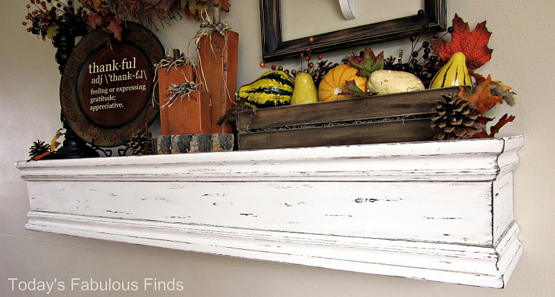 Best ideas about DIY Mantel Shelf Plans
. Save or Pin Today s Fabulous Finds DIY Mantel Shelf and How to Hang It Now.