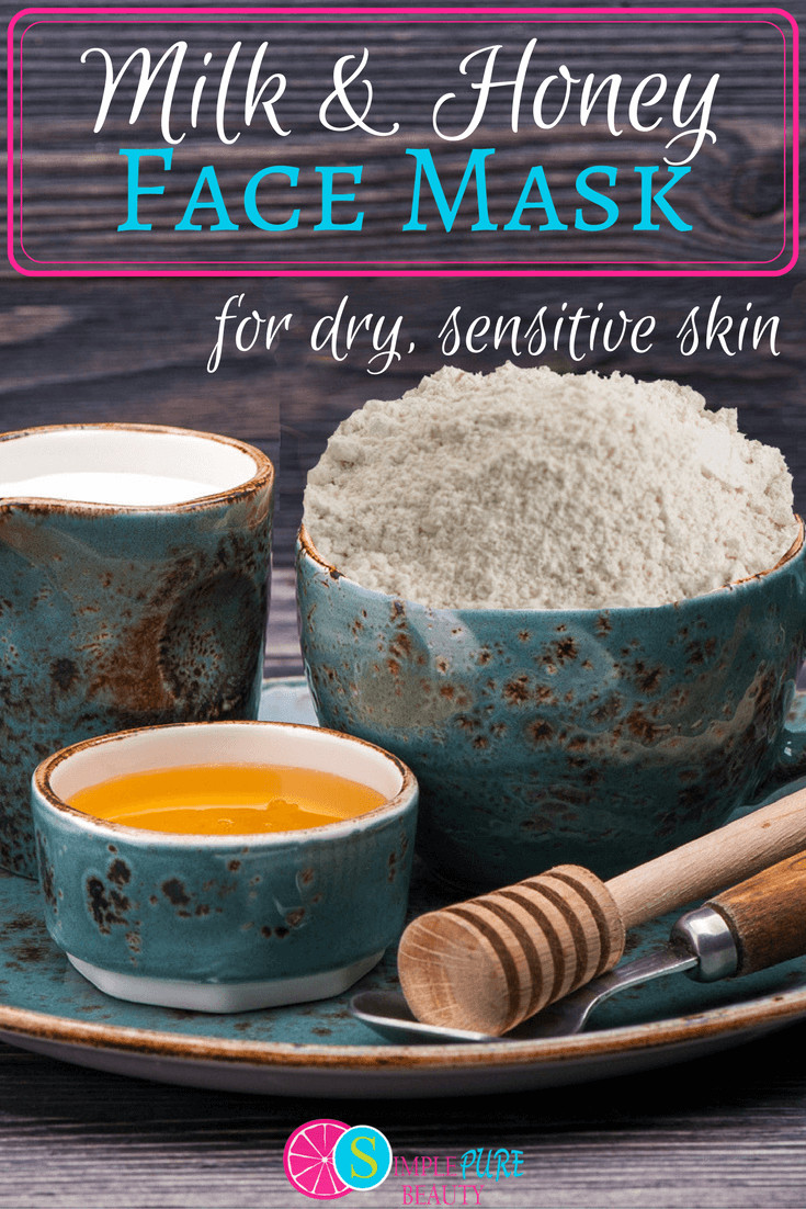Best ideas about DIY Mask For Dry Skin
. Save or Pin Milk and Honey Homemade Face Mask for Dry Sensitive Skin Now.