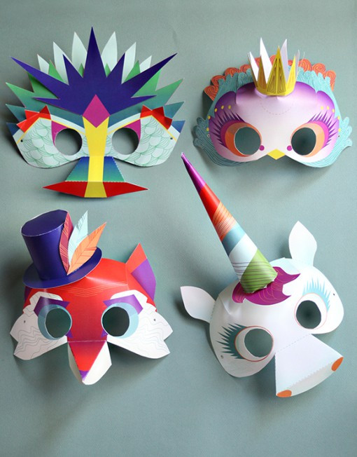 Best ideas about DIY Mask For Kids
. Save or Pin 12 FUN AND CREATIVE DIY MASKS FOR KIDS Now.
