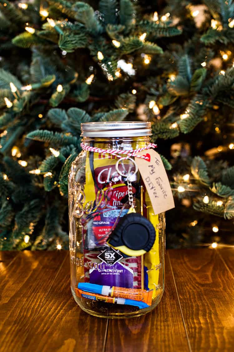 Best ideas about DIY Mason Jar Gifts
. Save or Pin Mason Jar Gift for the DIY Lover Domestically Speaking Now.