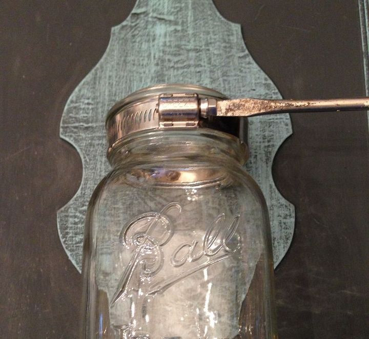 Best ideas about DIY Mason Jar Wall Sconce
. Save or Pin DIY Vintage Mason Jar Wall Sconce From an Old Drawer Now.