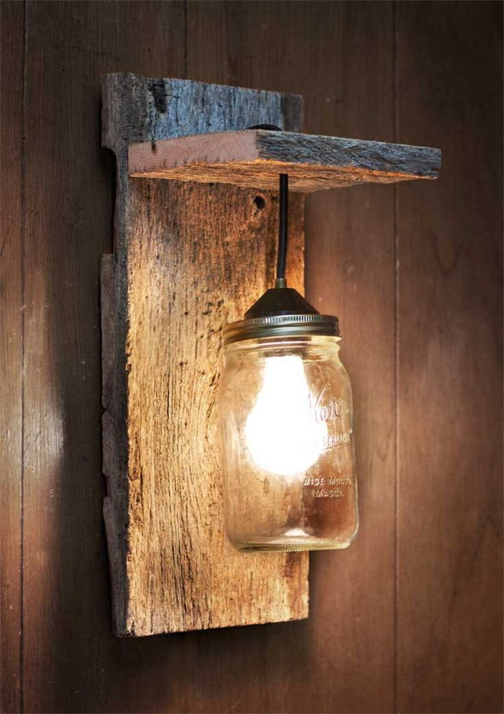 Best ideas about DIY Mason Jar Wall Sconce
. Save or Pin Jar Light Fixture pixball Now.