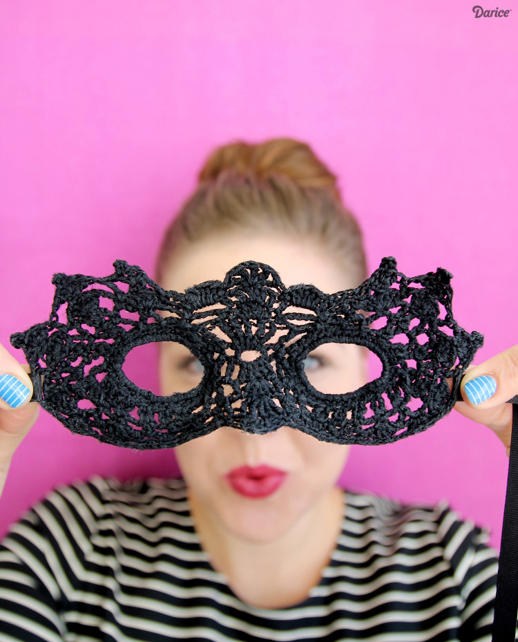 Best ideas about DIY Masquerade Costume
. Save or Pin DIY Masquerade Mask Crochet Pattern Darice Now.