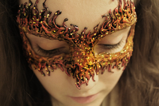 Best ideas about DIY Masquerade Mask
. Save or Pin DIY Fire Masquerade Now.