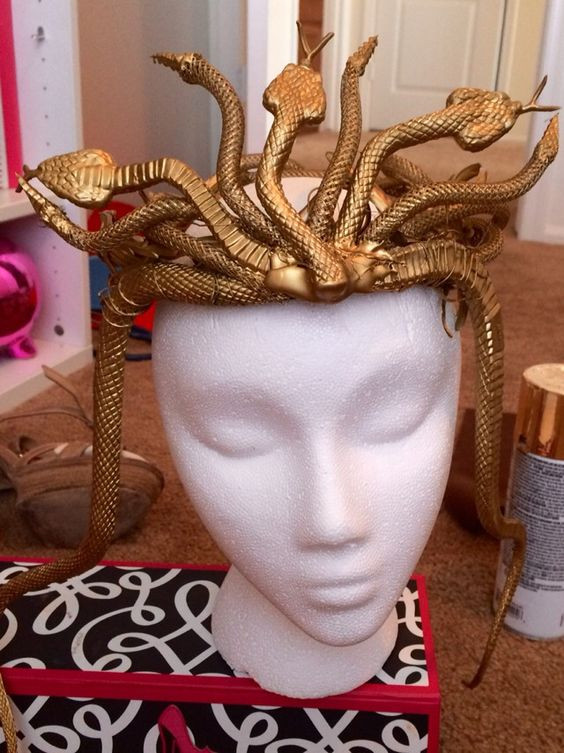 Best ideas about DIY Medusa Costume
. Save or Pin DIY MEDUSA CROWN Clever Crafts Halloween Now.