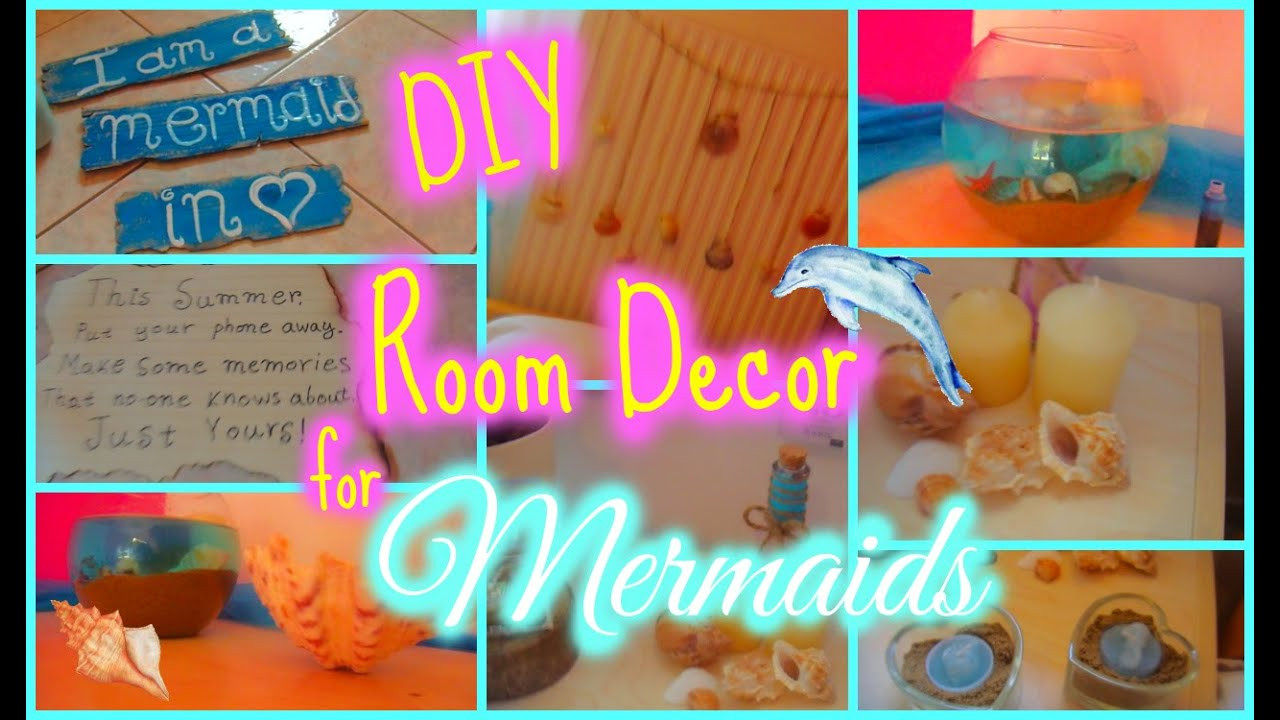 Best ideas about DIY Mermaid Room Decor
. Save or Pin Make your room like a mermaid s DIY room decor Now.