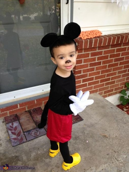 Best ideas about DIY Mickey Mouse Costume Toddler
. Save or Pin Mickey Mouse Costume Now.