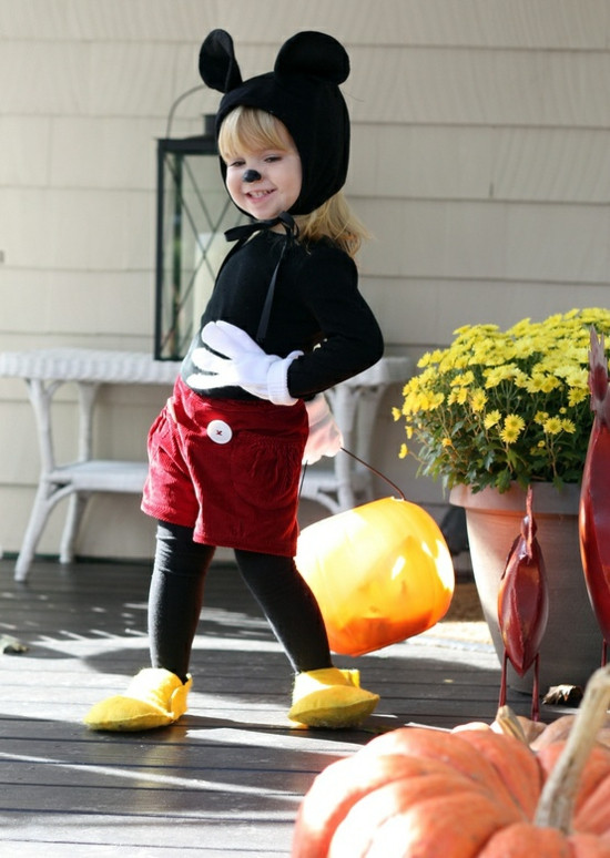 Best ideas about DIY Mickey Mouse Costume Toddler
. Save or Pin Infant Halloween costumes – how to dress up the little kids Now.