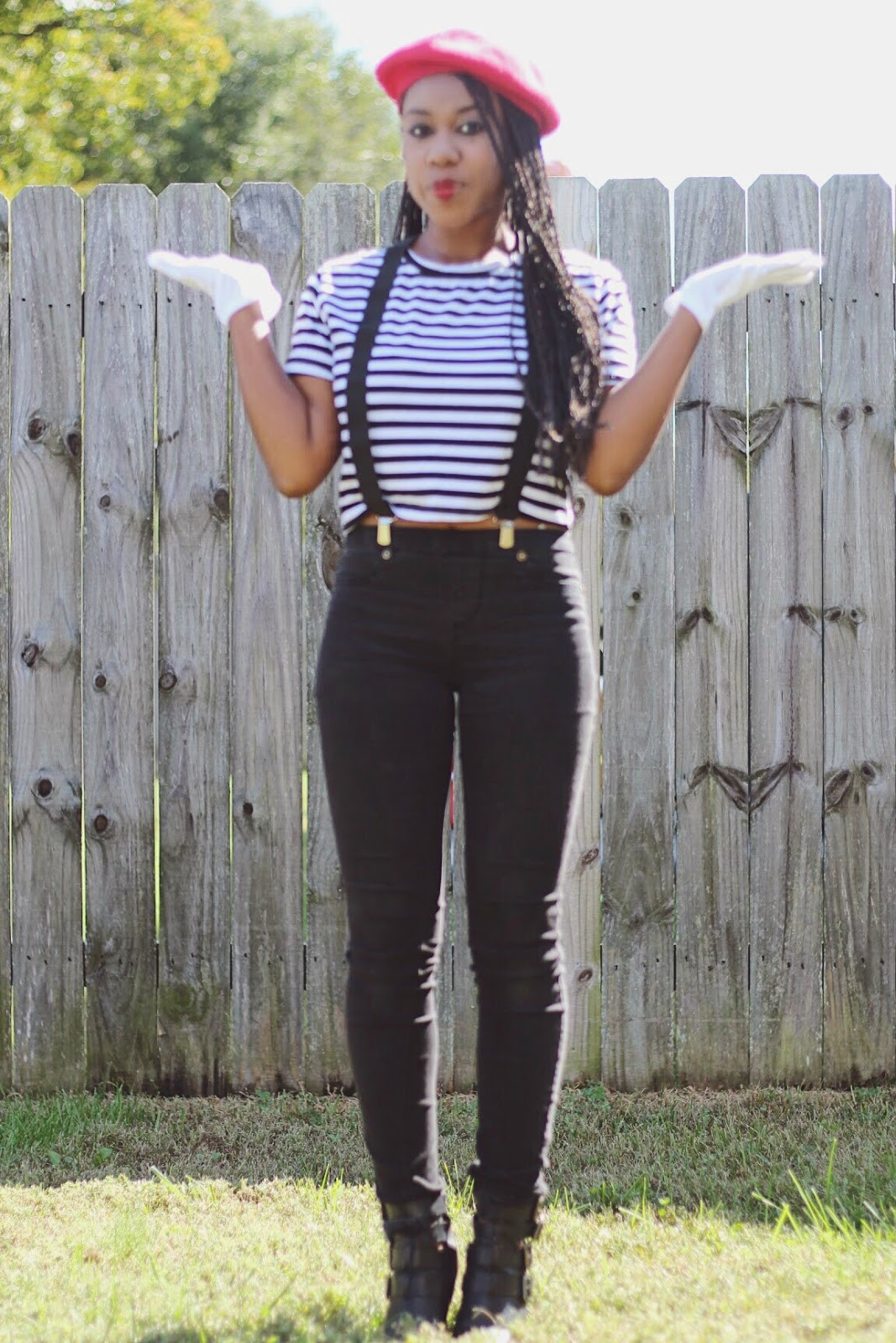 Best ideas about DIY Mime Costume
. Save or Pin LAST MINUTE DIY HALLOWEEN COSTUMES Happiness Joi & Gloss Now.