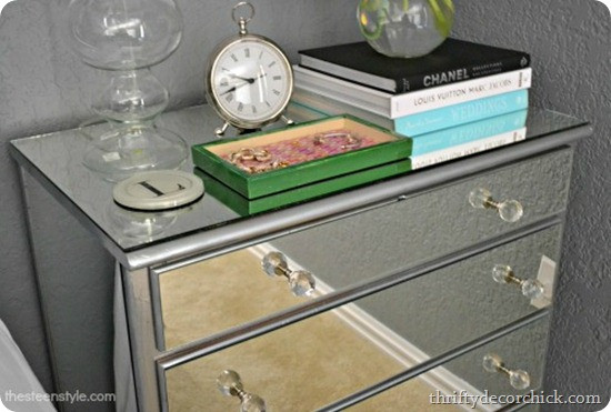 Best ideas about DIY Mirrored Nightstand
. Save or Pin May Before and After Party from Thrifty Decor Chick Now.