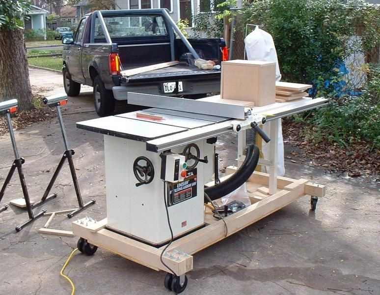 Best ideas about DIY Mobile Base Plans
. Save or Pin Contractor Table Saw Mobile Base Plans Now.