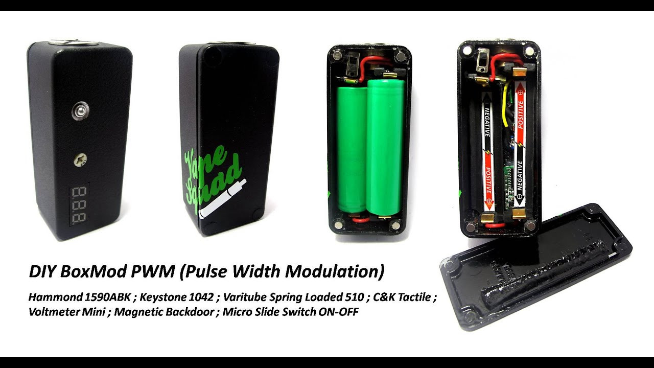 Best ideas about DIY Mod Box
. Save or Pin DIY Box Mod PWM Pulse Width Modulation Now.