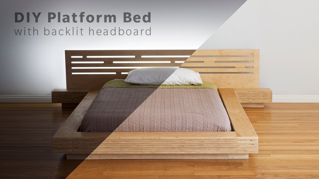 Best ideas about DIY Modern Platform Bed
. Save or Pin DIY Modern Plywood Platform Bed Part 1 Frame Now.