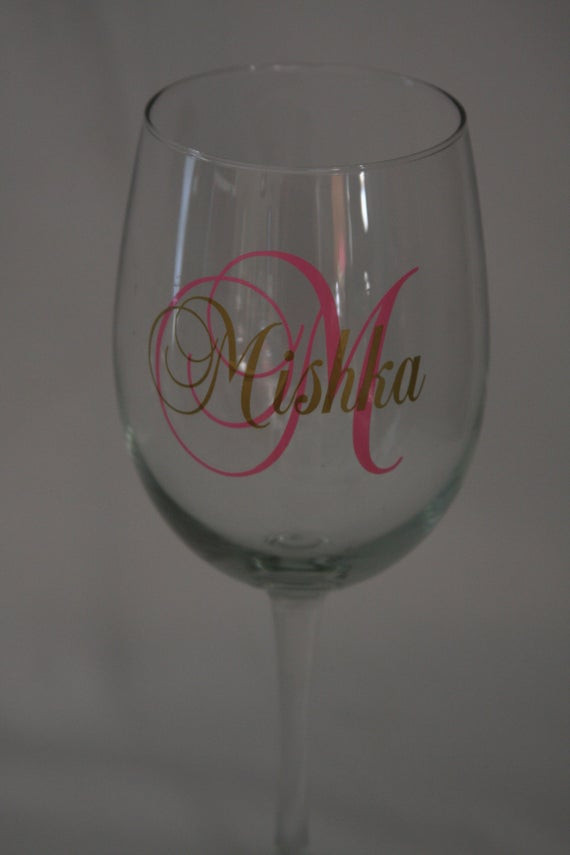 Best ideas about DIY Monogrammed Wine Glasses
. Save or Pin Items similar to DIY Personalized Monogram and Name Wine Now.