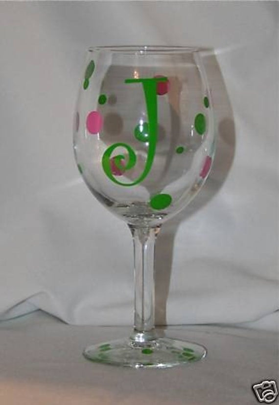 Best ideas about DIY Monogrammed Wine Glasses
. Save or Pin Items similar to DIY Personalized Monogram Wine Glass Kit Now.