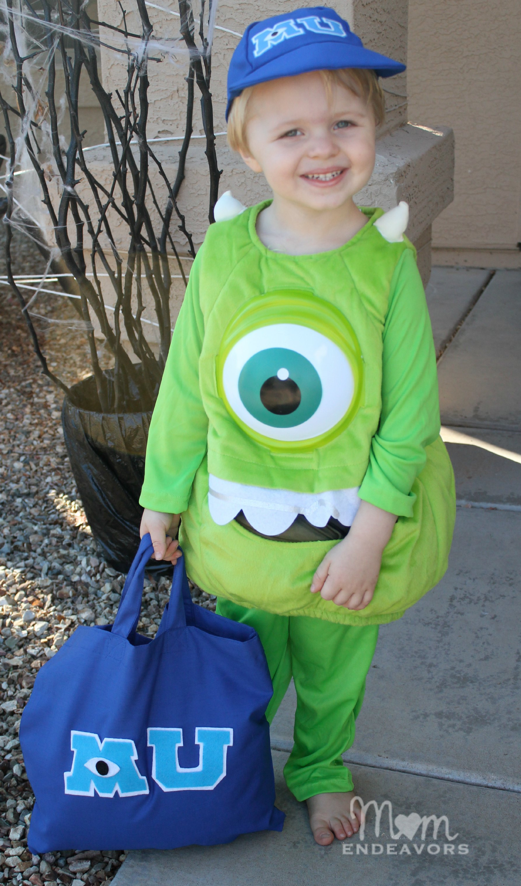 Best ideas about DIY Monster Costume
. Save or Pin DIY Monsters University Trick or Treat Bag Now.