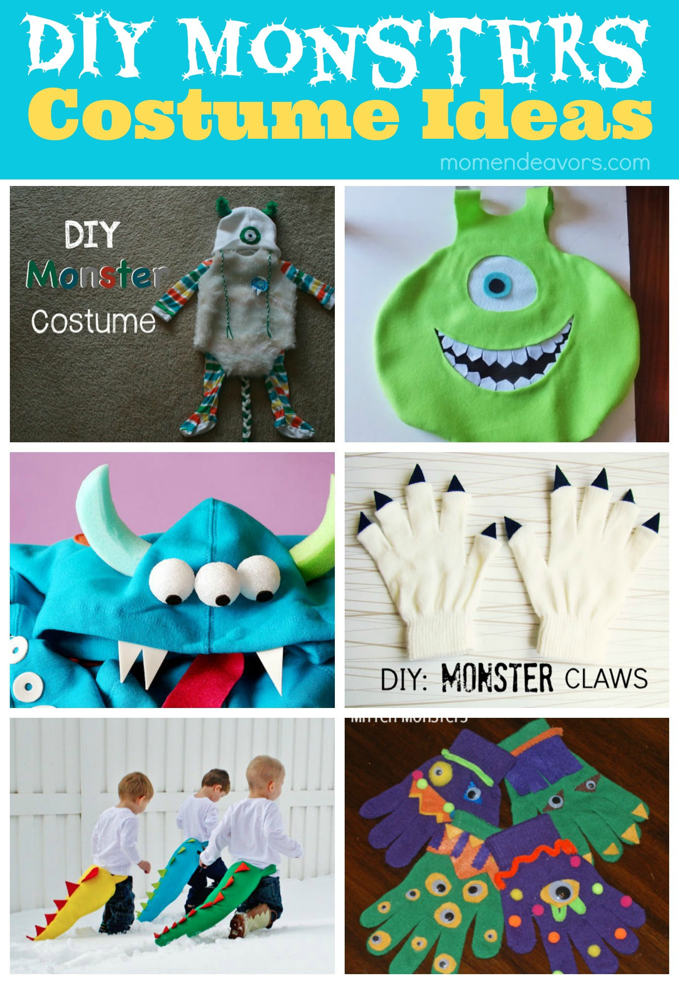 Best ideas about DIY Monster Costume
. Save or Pin Ideas for a Monsters University Halloween Pre order Now.