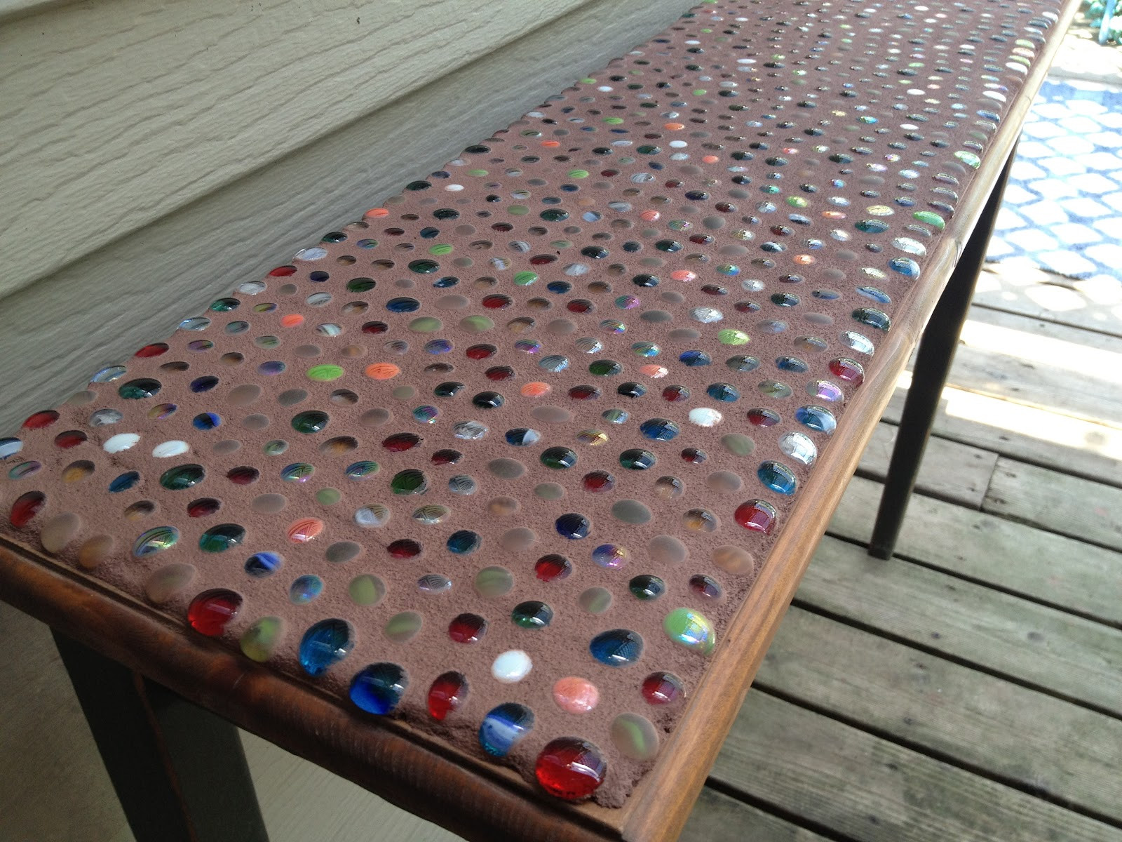 Best ideas about DIY Mosaic Table
. Save or Pin Junk Mail Gems DIY Marble Mosaic Table Top Now.