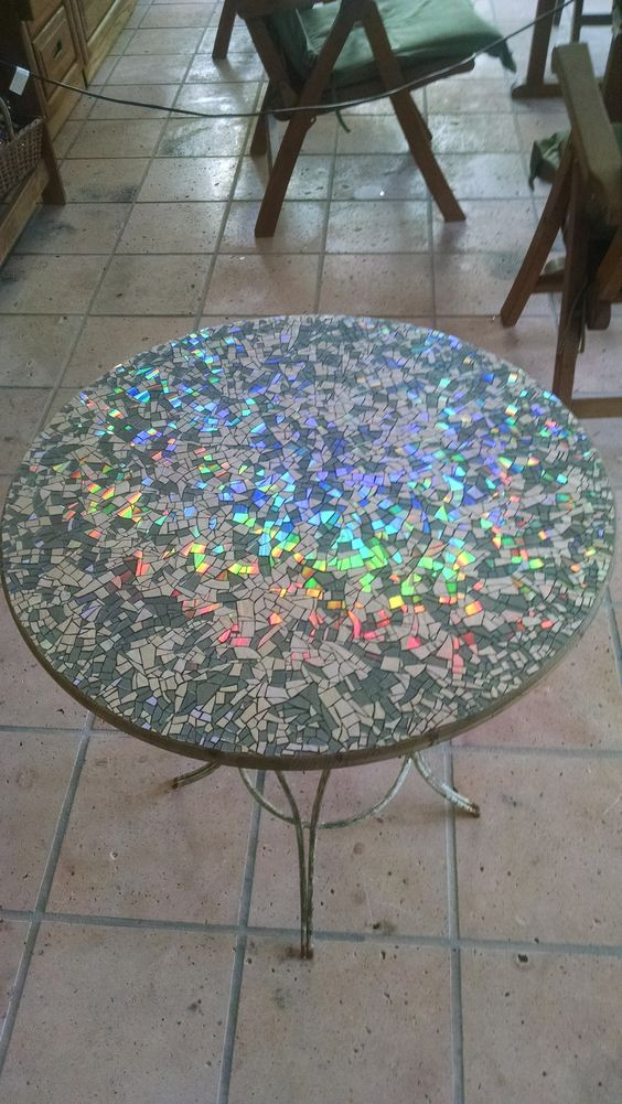 Best ideas about DIY Mosaic Table
. Save or Pin 20 Brilliant DIY Ideas How to Recycle Your Old CDs The Now.