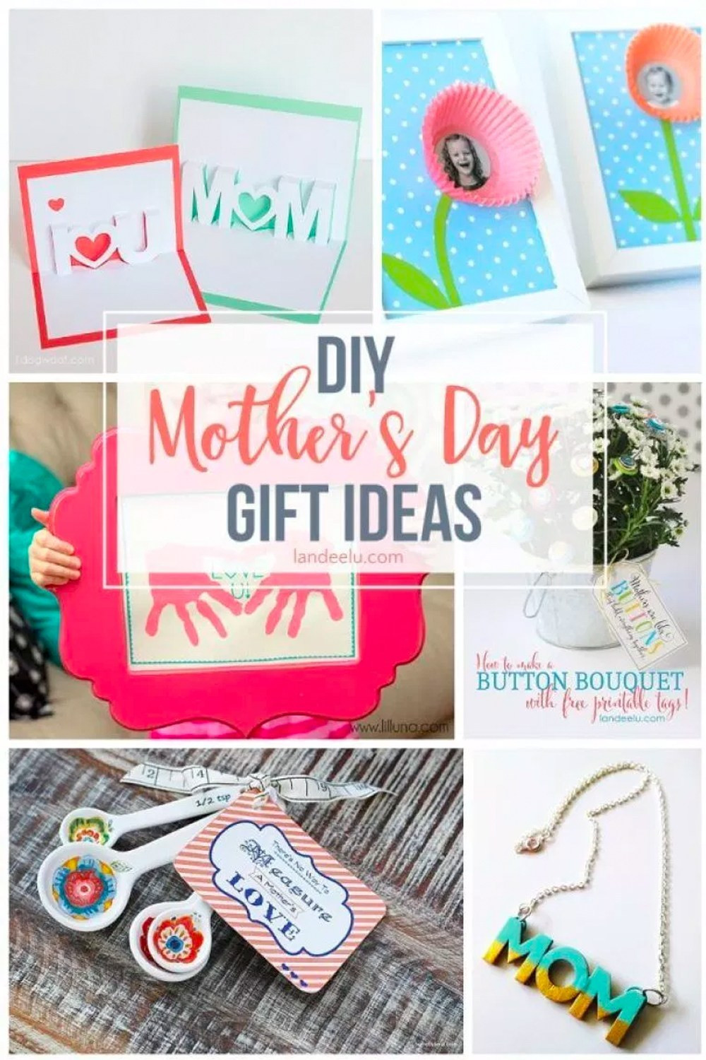 Best ideas about DIY Mother'S Day Gift Ideas
. Save or Pin DIY Mothers Day Gift Ideas landeelu Now.