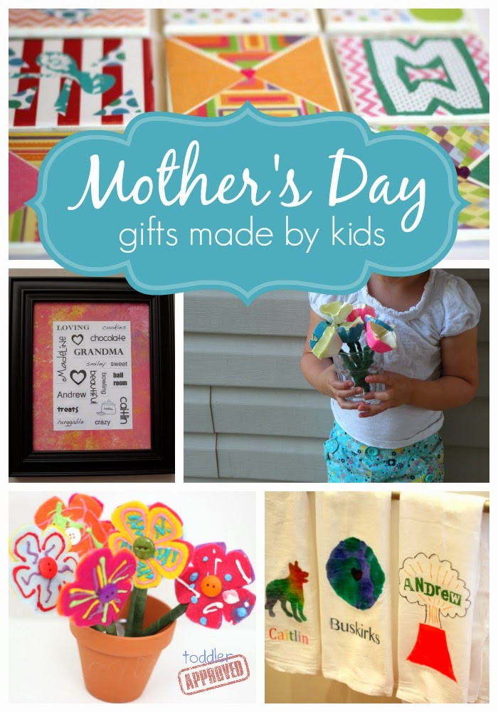 Best ideas about DIY Mothers Day Gifts From Kids
. Save or Pin Toddler Approved Homemade Gifts Made By Kids for Mother Now.
