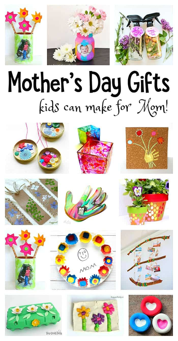 Best ideas about DIY Mothers Day Gifts From Kids
. Save or Pin Mother s Day Homemade Gifts for Kids to Make Buggy and Buddy Now.