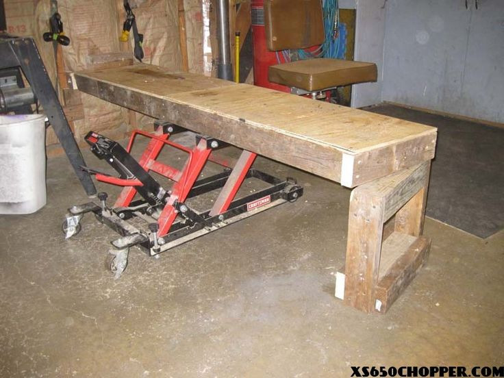 Best ideas about DIY Motorcycle Lift Plans
. Save or Pin The Best homemade Bike Table Ever Now.