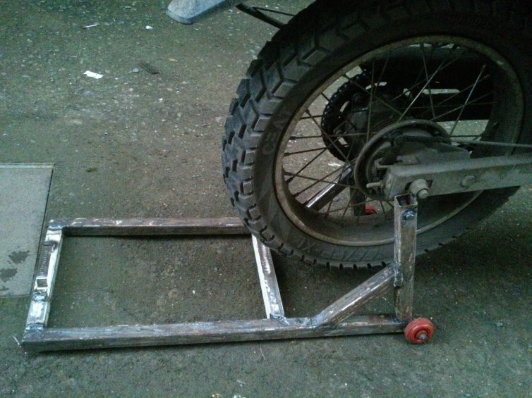 Best ideas about DIY Motorcycle Stand
. Save or Pin DIY Paddock stand for Impulse & other bikes Now.