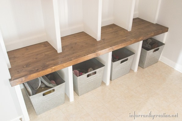 Best ideas about DIY Mudroom Bench Plans
. Save or Pin Mudroom Lockers Part 1 – Bench Infarrantly Creative Now.