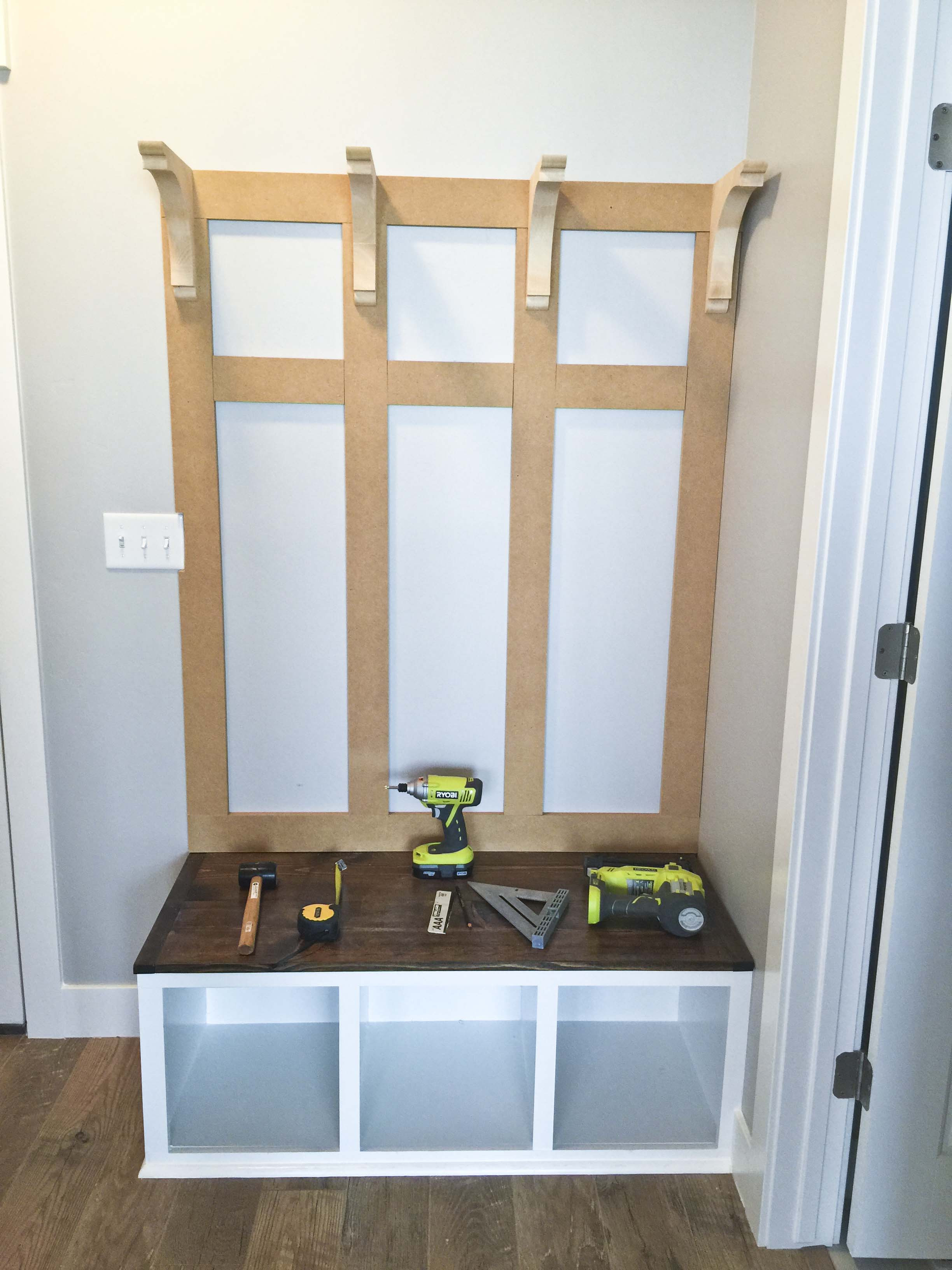 Best ideas about DIY Mudroom Bench Plans
. Save or Pin DIY Mudroom Bench Part 2 HoneyBear Lane Now.