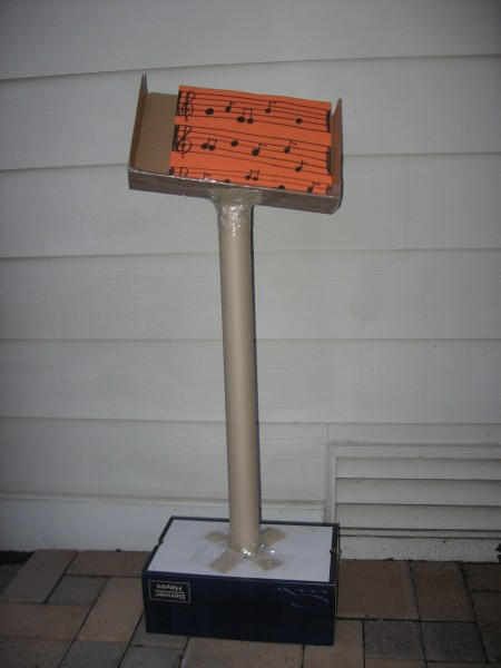 Best ideas about DIY Music Stand
. Save or Pin DIY Music Stand No Time For Flash Cards Now.
