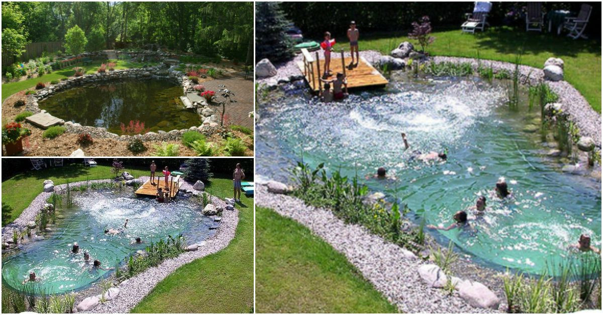 Best ideas about DIY Natural Pool
. Save or Pin Magical Outdoor DIY How Make An All Natural Swimming Pond Now.