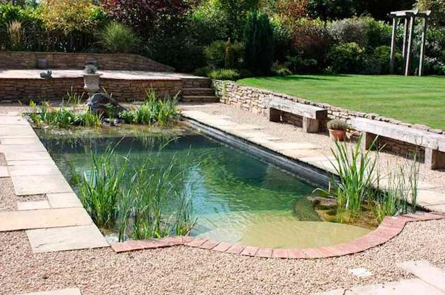 Best ideas about DIY Natural Pool
. Save or Pin Natural Pool Design ideas for your swimming pool Now.