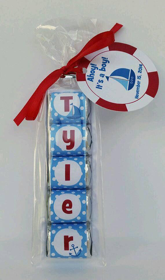 Best ideas about DIY Nautical Baby Shower Favors
. Save or Pin Nautical Baby Shower Favors Personalized DIY Baby Shower Now.