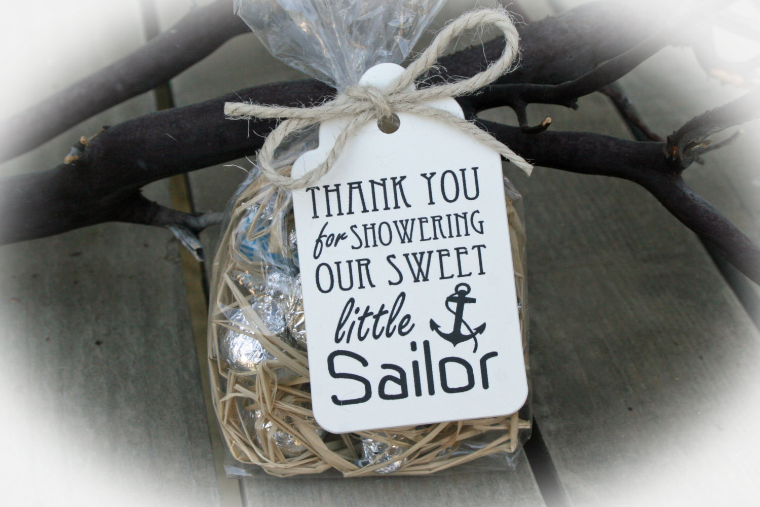 Best ideas about DIY Nautical Baby Shower Favors
. Save or Pin Nautical Baby Shower favor 25 DIY Bags Tags w Ribbon Candy Now.