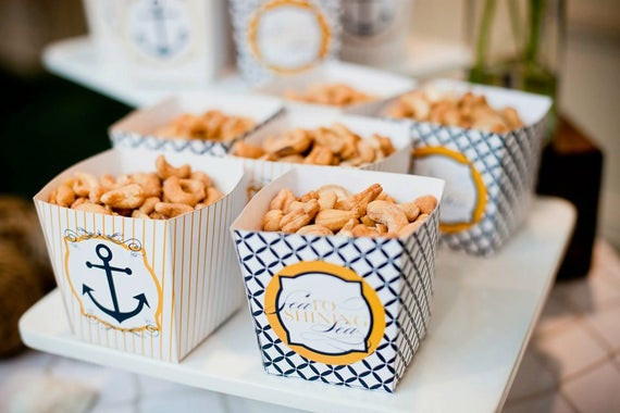Best ideas about DIY Nautical Baby Shower Favors
. Save or Pin Items similar to Nautical Baby Shower PRINTABLES Popcorn Now.